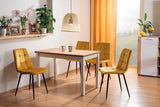 Winston asztal (fehér), 100 x 60 cm - Marco Mobili Bútoráruház - Étkezőasztal