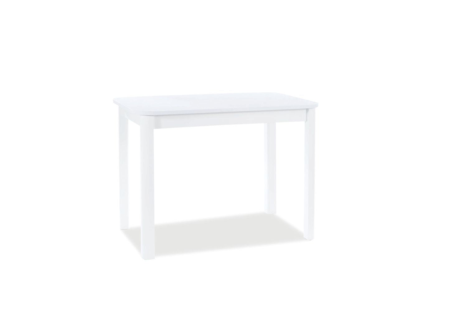 Alden II asztal (fehér), 105-140 x 65 cm - Marco Mobili Bútoráruház - Étkezőasztal