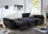Finn kanapé (fekete) - Marco Mobili Bútoráruház - Sarokgarnitúra