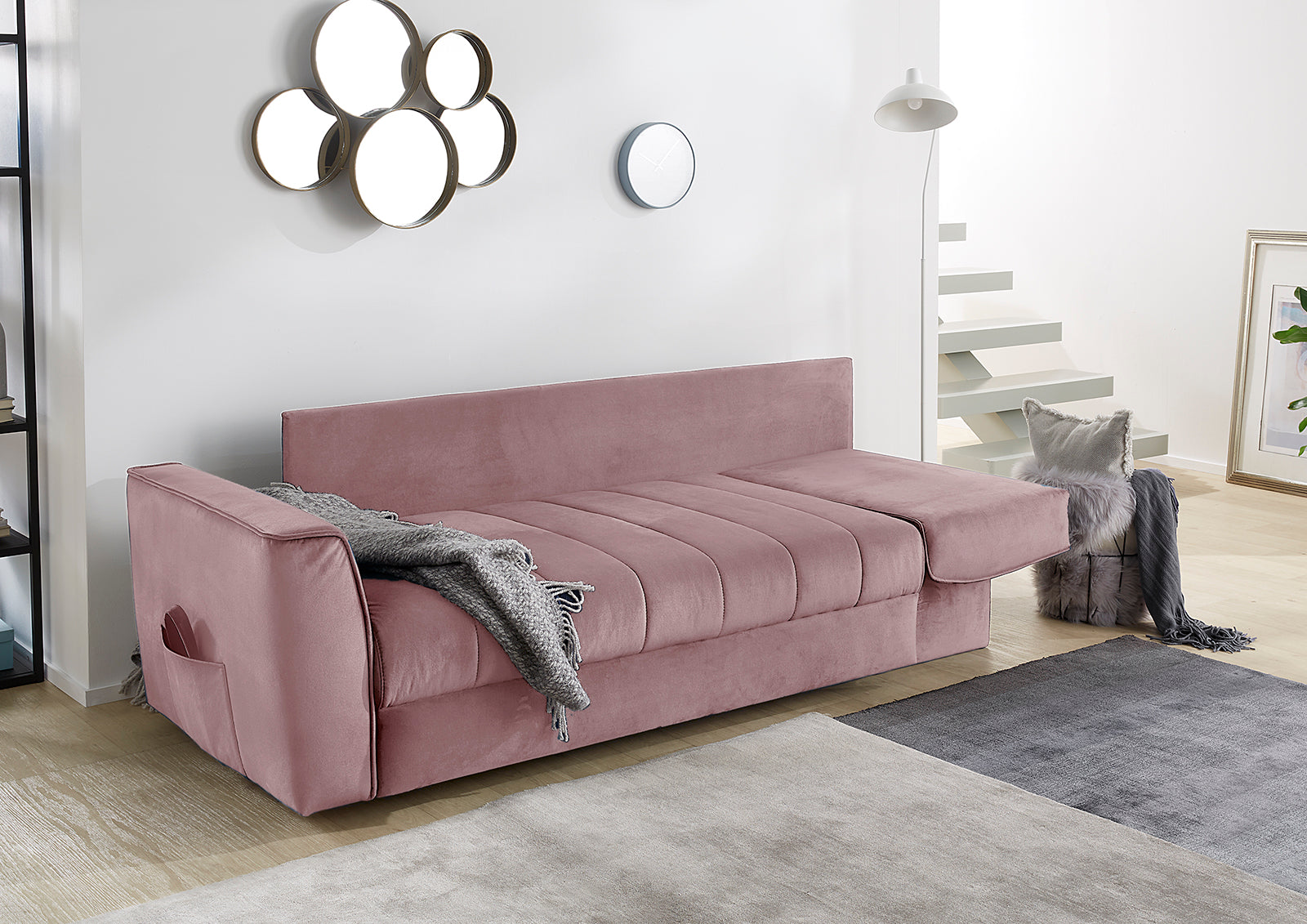Alya kanapé (rózsaszín)