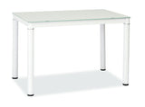 Arden II asztal (fehér), 110 x 70 cm - Marco Mobili Bútoráruház - Étkezőasztal