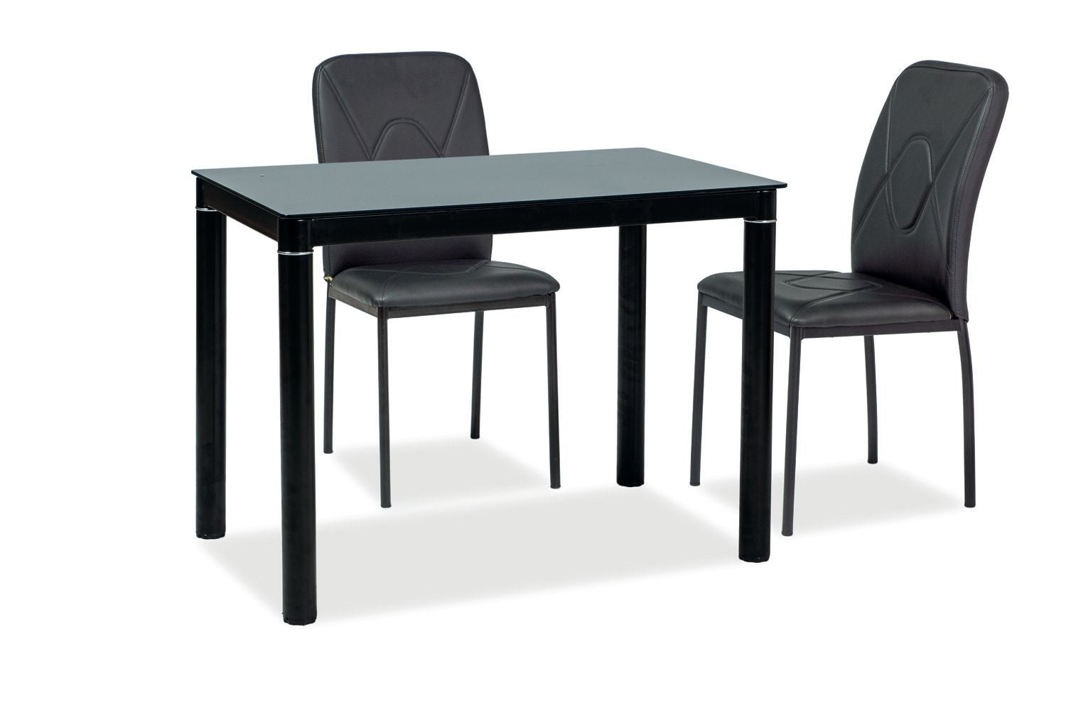 Arden asztal (fekete), 100 x 60 cm - Marco Mobili Bútoráruház - Étkezőasztal