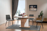 Benett II asztal, 120-160 x 80 cm - Marco Mobili Bútoráruház - Étkezőasztal
