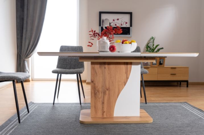 Benett asztal, 120-160 x 80 cm - Marco Mobili Bútoráruház - Étkezőasztal