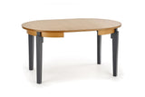 Bobby asztal (mézes tölgy és szürke), 100-200 x 100 cm - Marco Mobili Bútoráruház - Étkezőasztal