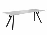 Bradley asztal (fehér), 90-240 x 90 cm - Marco Mobili Bútoráruház - Étkezőasztal