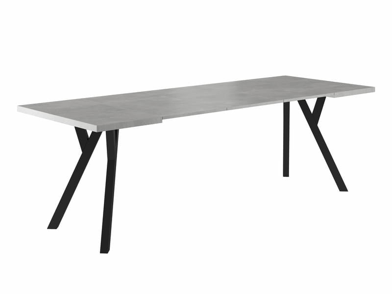 Bradley asztal (beton), 90-240 x 90 cm - Marco Mobili Bútoráruház - Étkezőasztal