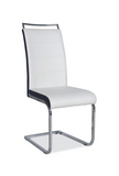 Brinley szék (fehér-fekete)
