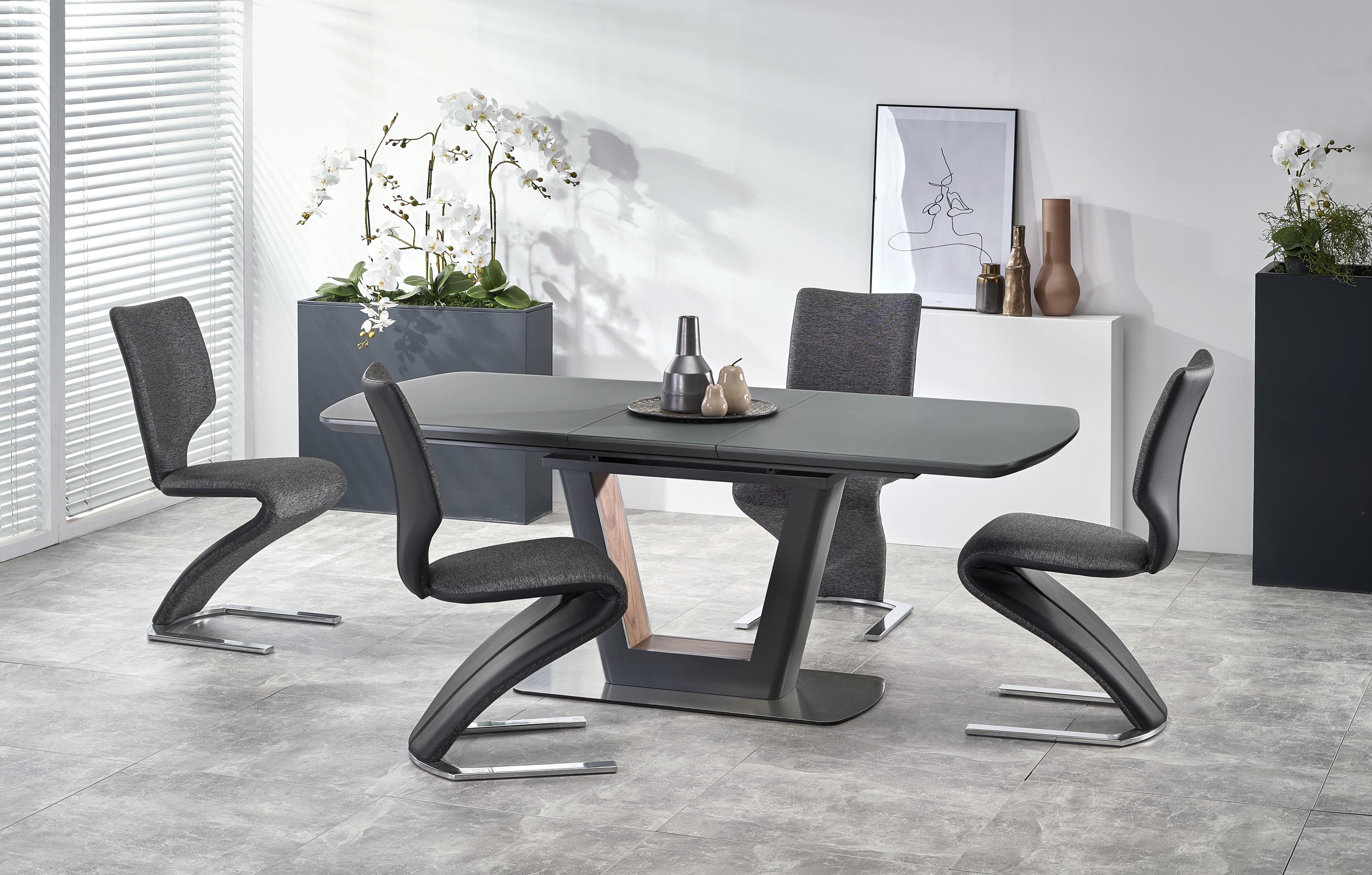 Bruce asztal, 160-200 x 90 cm - Marco Mobili Bútoráruház - Étkezőasztal