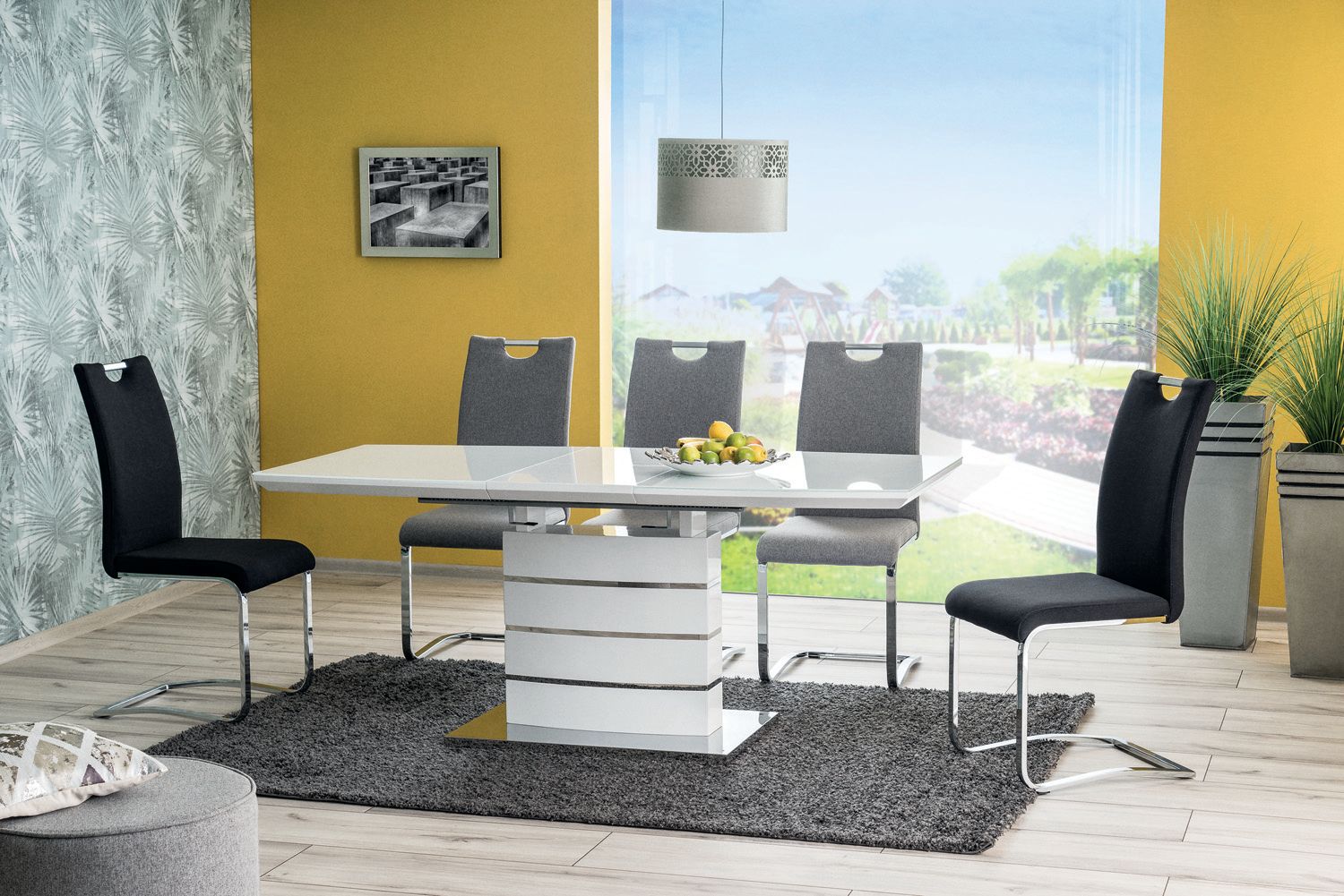 Charlie asztal, 140-180 x 80 cm - Marco Mobili Bútoráruház - Étkezőasztal