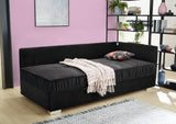 Caspian kanapé (fekete) - Marco Mobili Bútoráruház - Kanapé