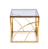 Duska dohányzóasztal (arany) - Marco Mobili Bútoráruház - Dohányzóasztal
