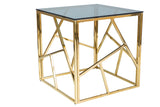 Trisha B dohányzóasztal (arany) - Marco Mobili Bútoráruház - Dohányzóasztal