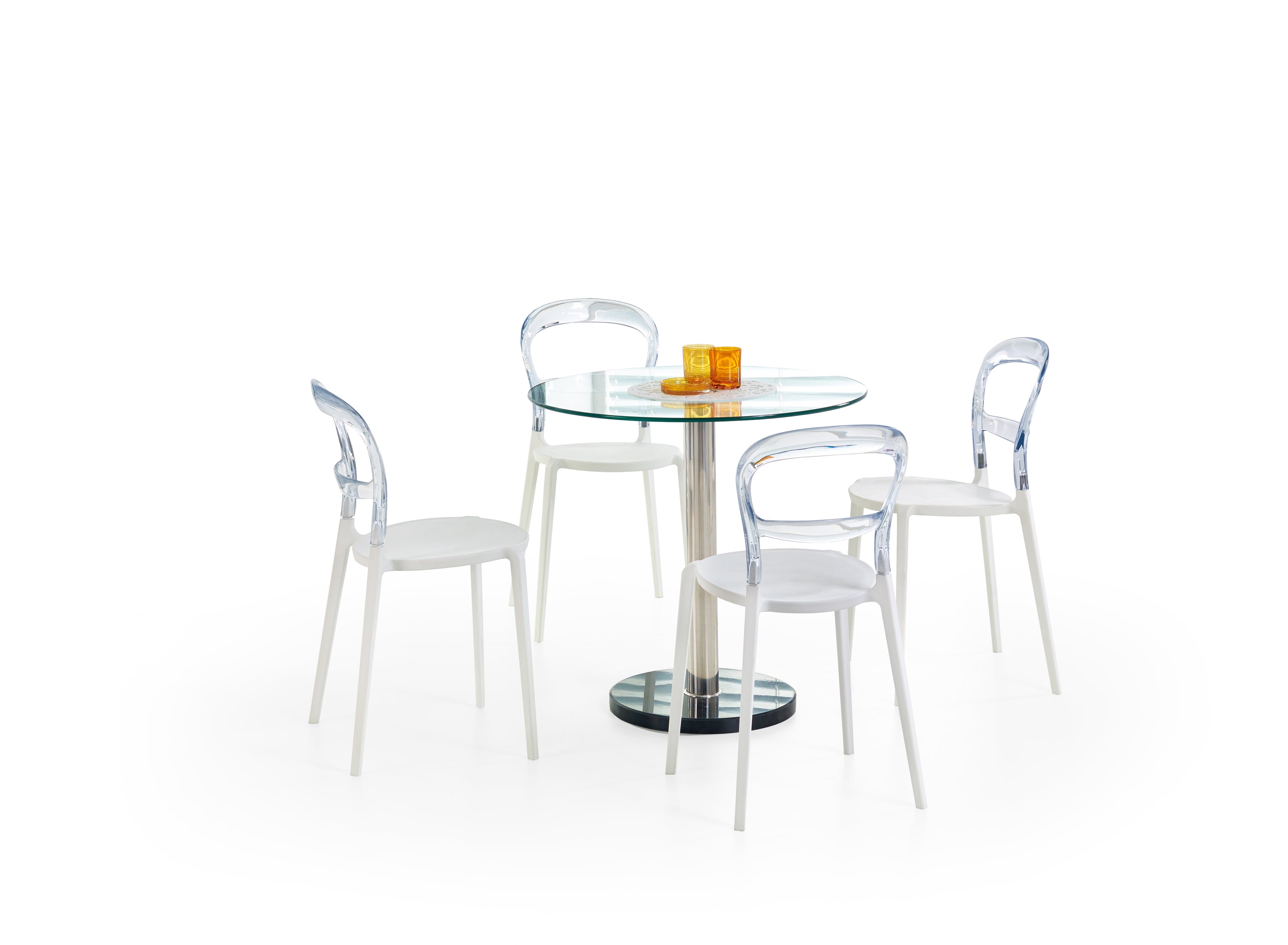 Ebony asztal, 80 x 80 cm - Marco Mobili Bútoráruház - Étkezőasztal