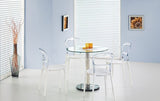 Ebony asztal, 80 x 80 cm - Marco Mobili Bútoráruház - Étkezőasztal