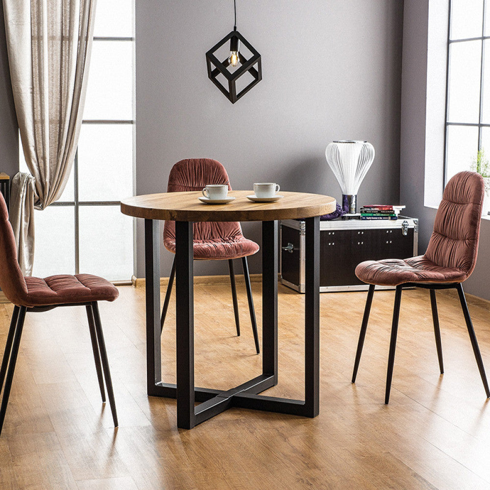 Hadley asztal, 90 x 90 cm - Marco Mobili Bútoráruház - Étkezőasztal