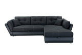 Koa kanapé (fekete) - Marco Mobili Bútoráruház - Sarokgarnitúra