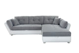Koa kanapé (szürke-fehér) - Marco Mobili Bútoráruház - Sarokgarnitúra