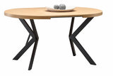Joplin asztal (fekete) , 100-250 x 100 cm