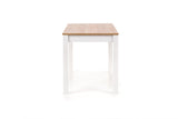 Kendall asztal (sonoma tölgy és fehér), 120 x 68 cm - Marco Mobili Bútoráruház - Étkezőasztal