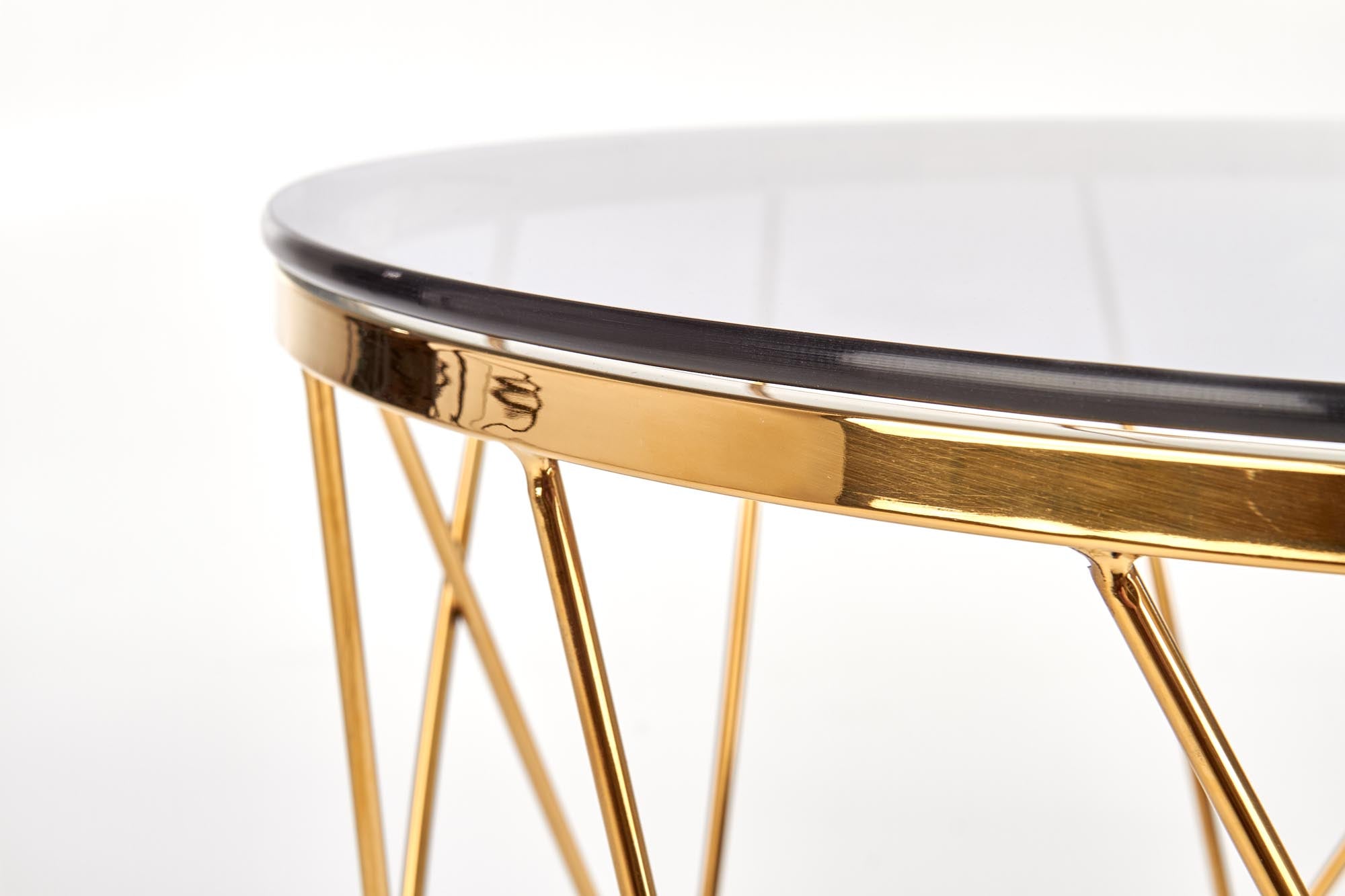 Manka dohányzóasztal (arany) - Marco Mobili Bútoráruház - Dohányzóasztal