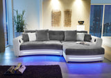 Ren kanapé (szürke-fehér) - Marco Mobili Bútoráruház - Sarokgarnitúra
