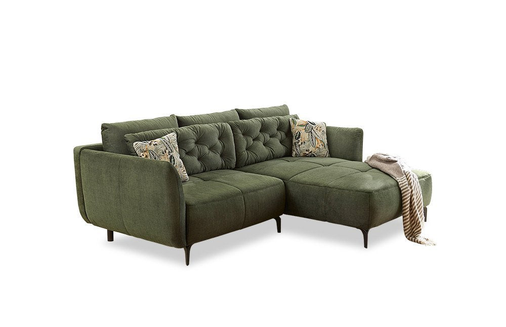 Léda kanapé (olivazöld)