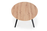Libby asztal (tölgy), 102-142 x 102 cm - Marco Mobili Bútoráruház - Étkezőasztal