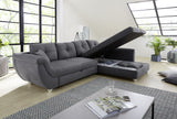 Lille kanapé (sötétszürke) - Marco Mobili Bútoráruház - L alakú ülőgarnitúra