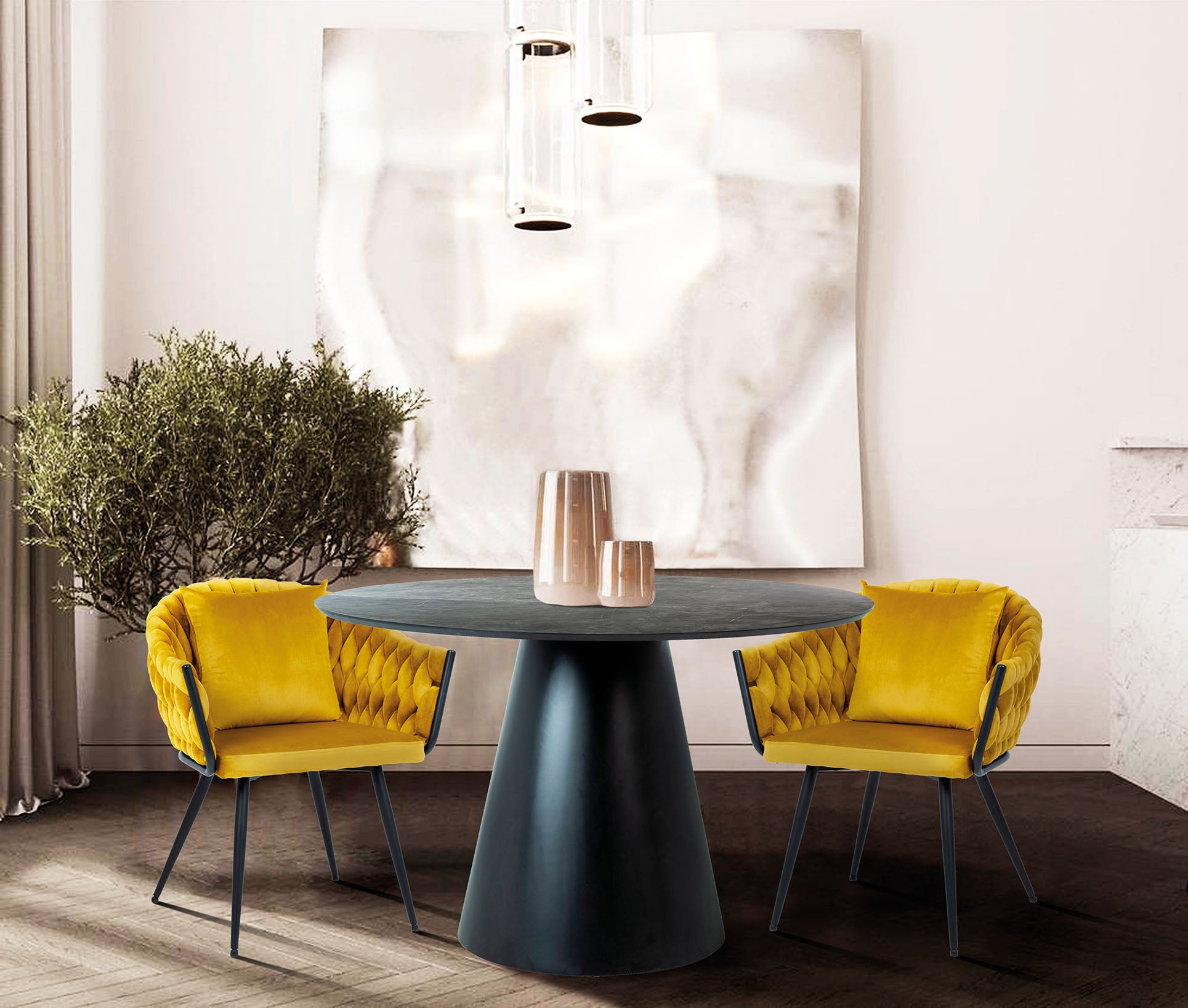 Mercy asztal, 120 x 120 cm - Marco Mobili Bútoráruház - Étkezőasztal