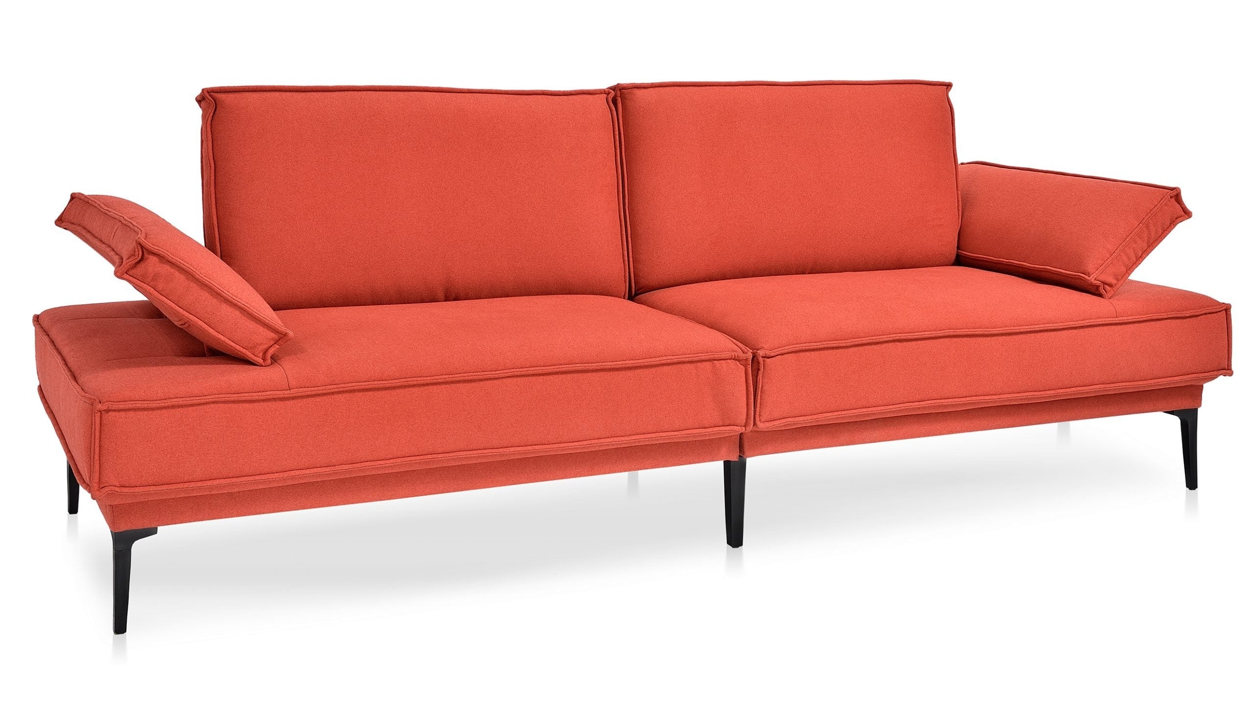 Modern piros kanapé vízzel tisztítható szövettel