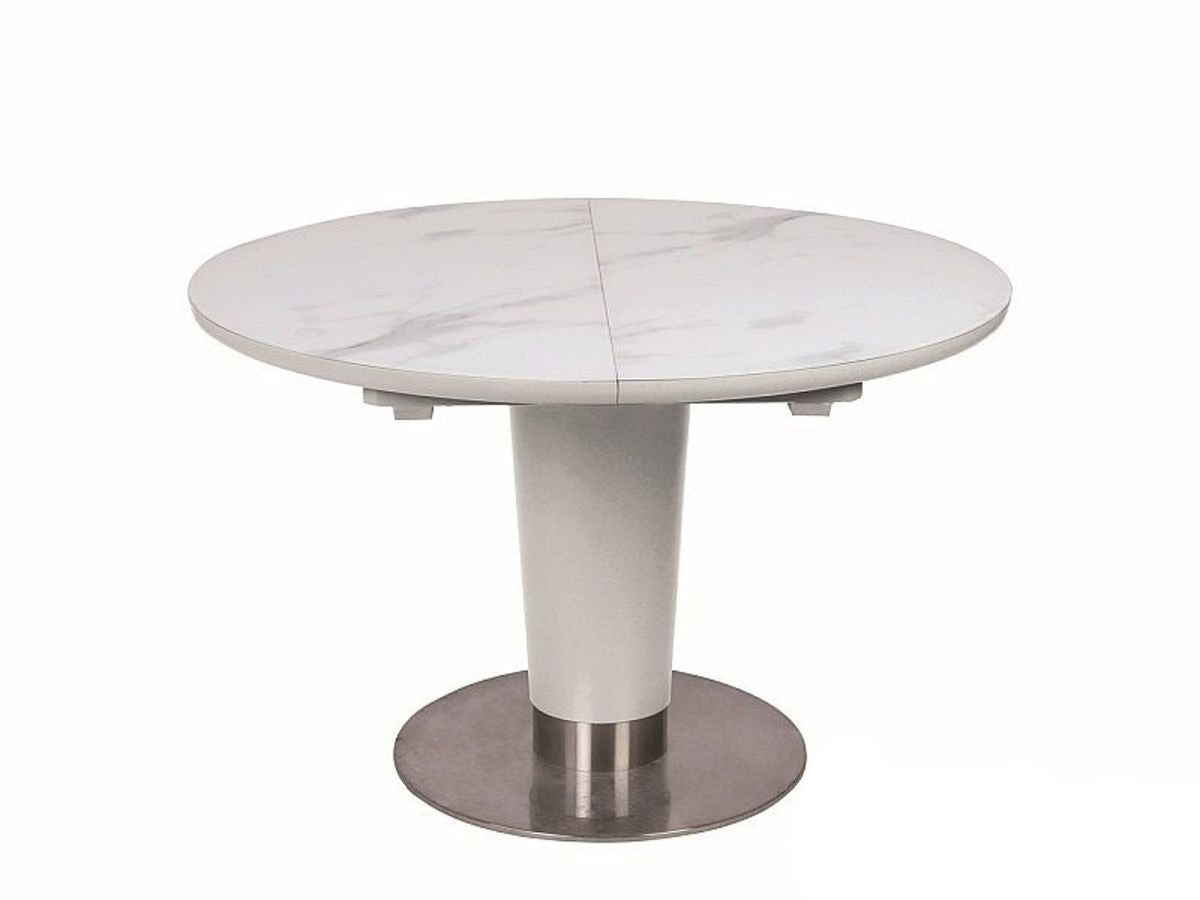 Millie II asztal, 120-160 x 120 cm - Marco Mobili Bútoráruház - Étkezőasztal