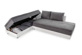 Warrington kanapé (szürke-fehér) - Marco Mobili Bútoráruház - Sarokgarnitúra