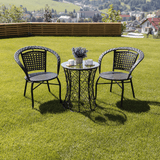 Oakes kerti asztal (barna) - Marco Mobili Bútoráruház - kertibútor