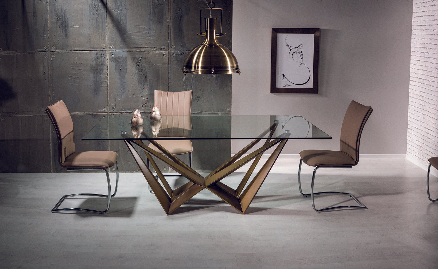 Oscar asztal, 200 x 100 cm - Marco Mobili Bútoráruház - Étkezőasztal