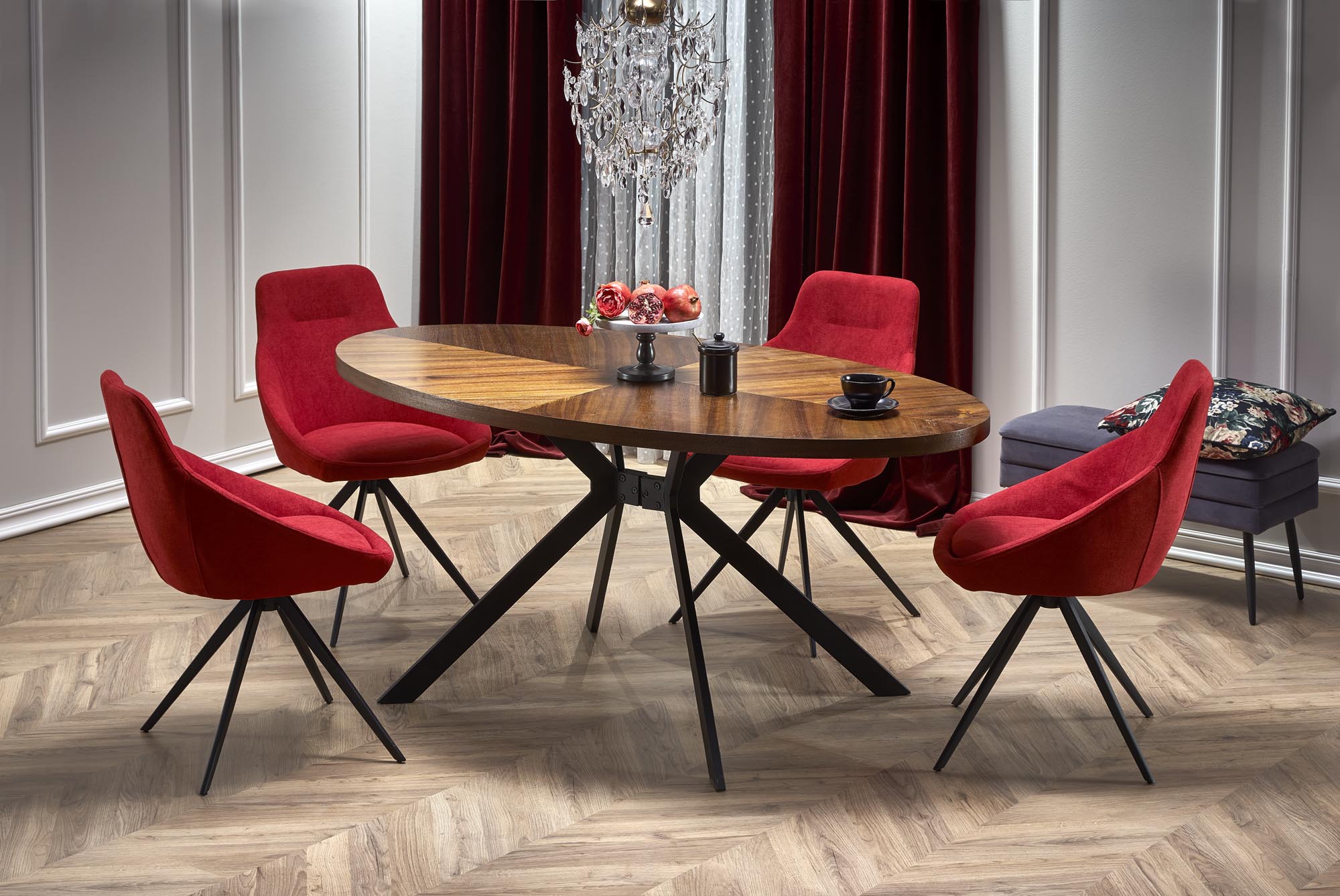 Preston asztal, 170 x 90 cm - Marco Mobili Bútoráruház - Étkezőasztal