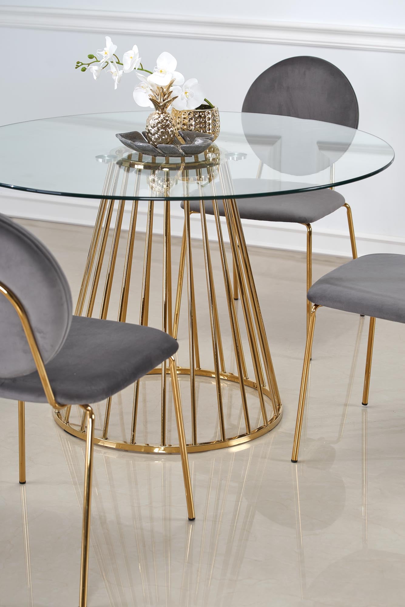 Reign asztal, 120 x 120 cm - Marco Mobili Bútoráruház - Étkezőasztal