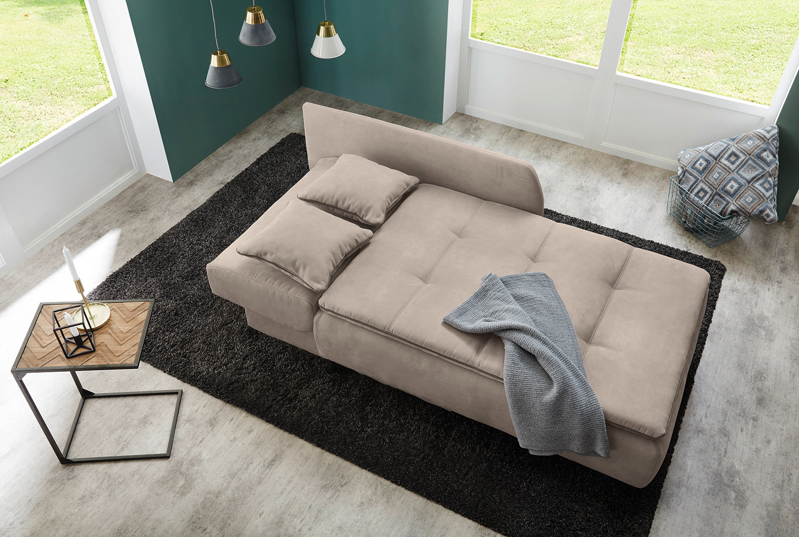 Middelfart fotelágy/kanapé (bézs) - Marco Mobili Bútoráruház - Kanapé