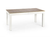 Romilly asztal (sonoma tölgy-fehér), 160-300 x 90 cm