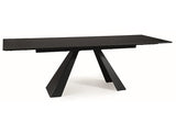 Scarlet asztal (fekete), 160-240 x 90 cm