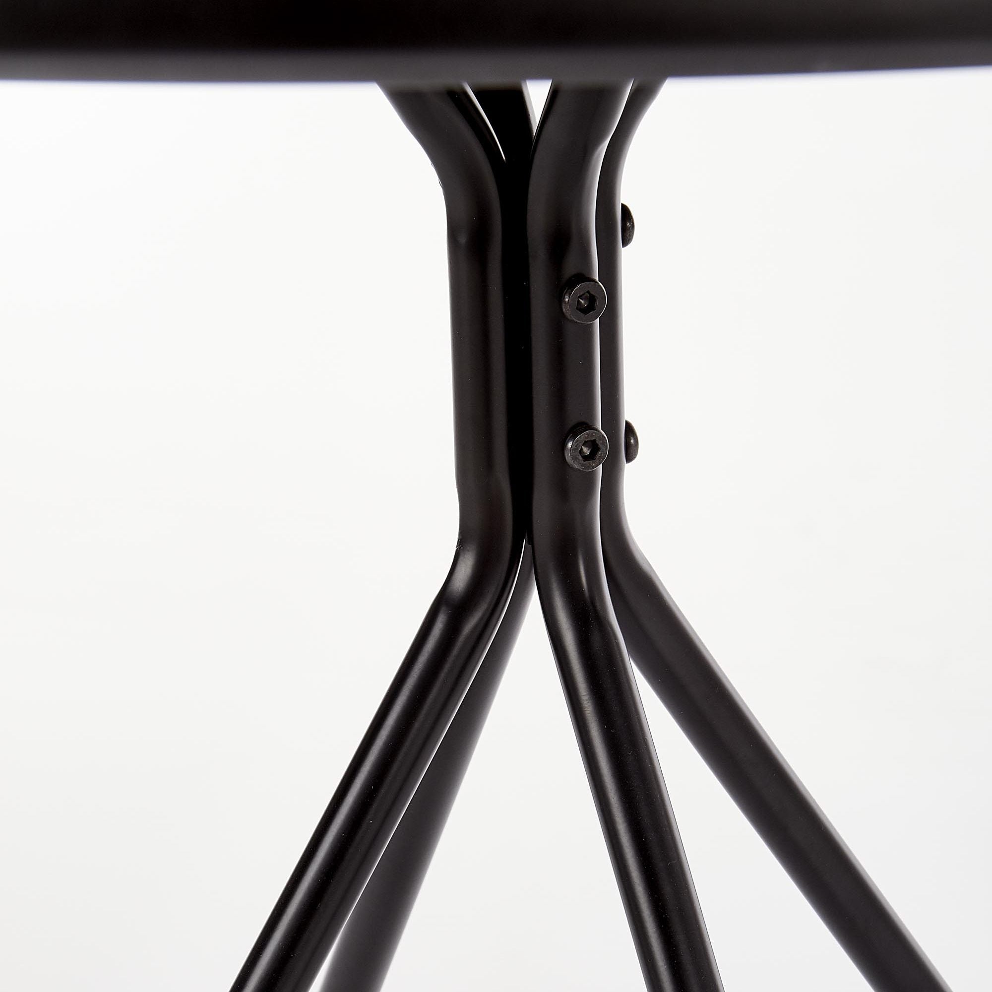 Seraing asztal (fekete), 80 x 80 cm - Marco Mobili Bútoráruház - Asztal