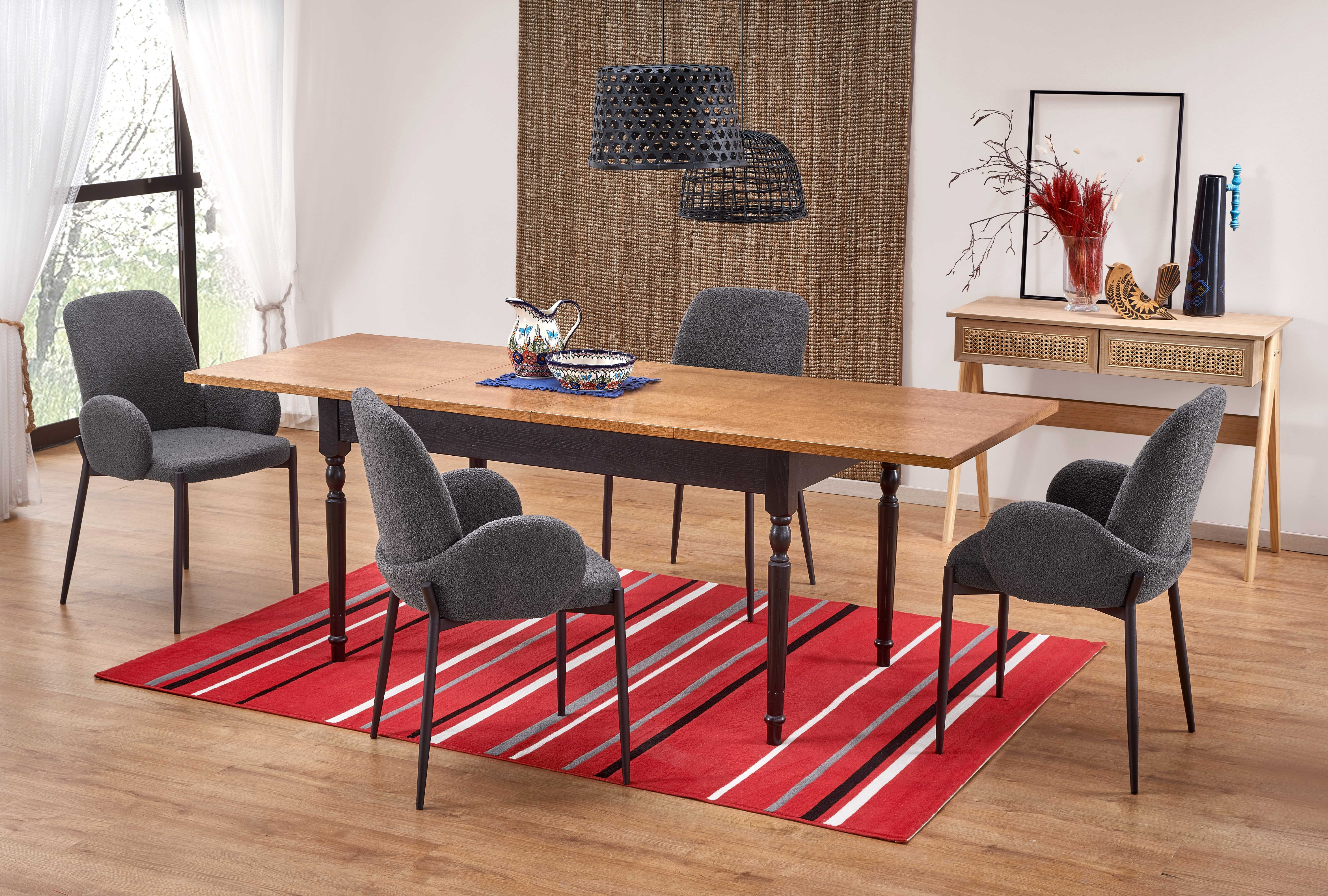 Sims asztal, 140-220 x 80 cm