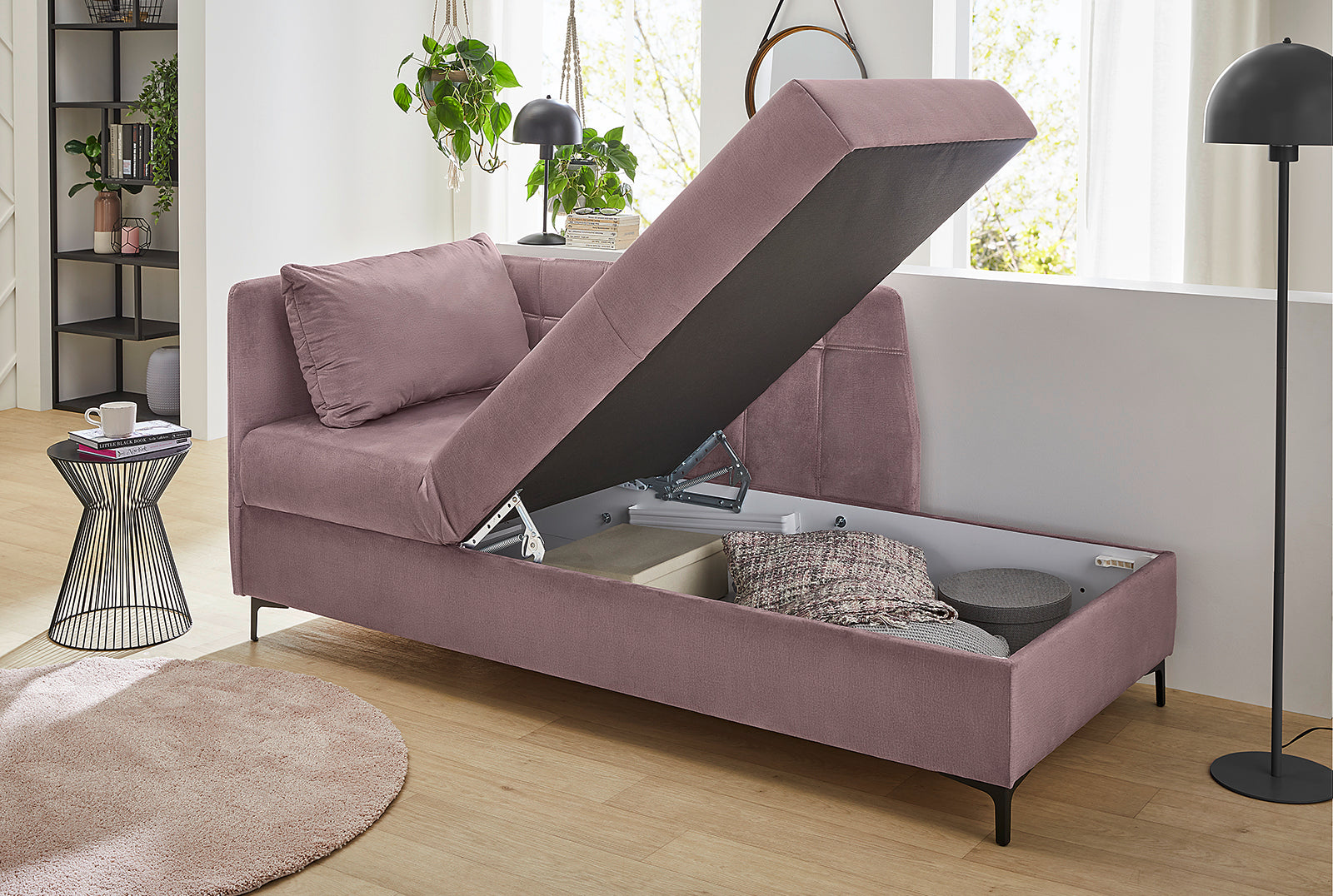 Stella fotelágy/kanapé (rózsaszín)