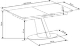 Vance asztal, 160-200 x 90 cm - Marco Mobili Bútoráruház - Étkezőasztal