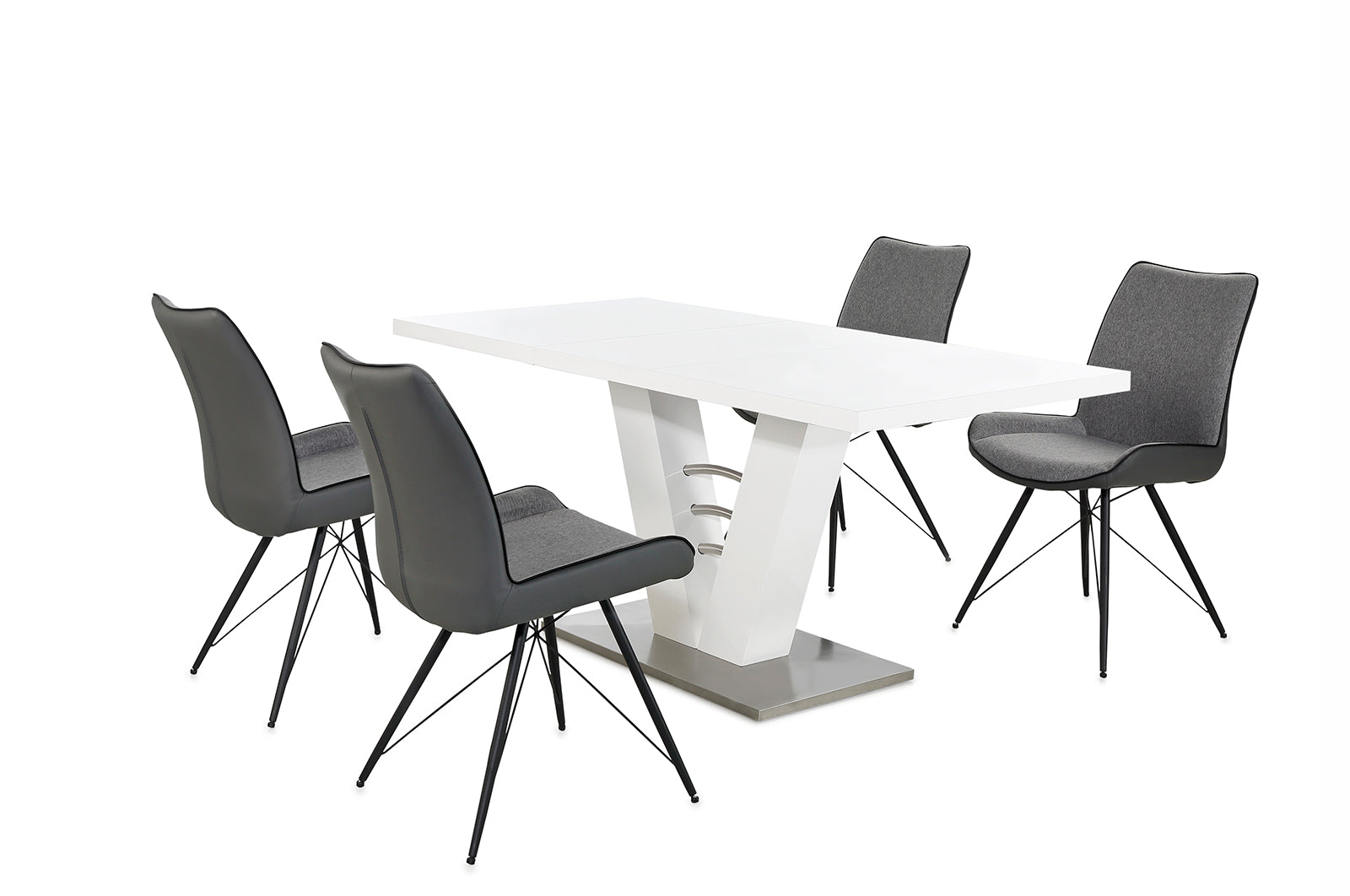 Ridge asztal, 120-160 x 80 cm - Marco Mobili Bútoráruház - Étkezőasztal