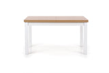Waylon II asztal (sonoma tölgy-fehér), 140-220 x 80 cm - Marco Mobili Bútoráruház - Étkezőasztal