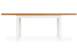 Waylon II asztal (lándzsa tölgy-fehér), 140-220 x 80 cm - Marco Mobili Bútoráruház - Étkezőasztal