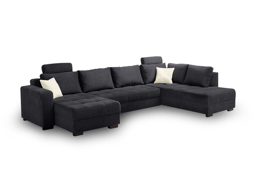Windsor kanapé (fekete) - Marco Mobili Bútoráruház - Sarokgarnitúra