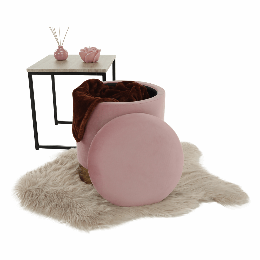 Aniza puff (rózsaszín) - Marco Mobili Bútoráruház - 
