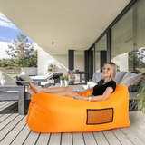 Lebag felfújható ülőzsák (narancssárga) - Marco Mobili Bútoráruház - kertibútor